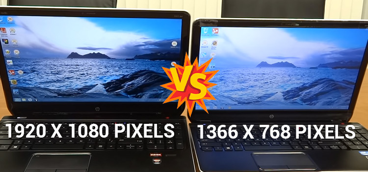 1366 x 768 Pixels vs 1920 x 1080 Pixels