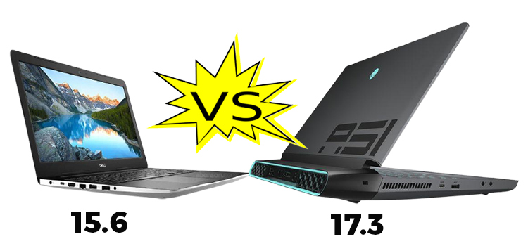 15.6 vs 17.3-Inch Laptop Size Comparison | Is 15.6 Inches a Matter of Preference?