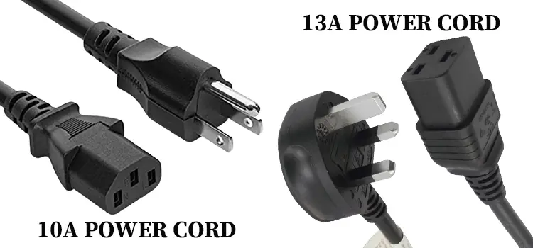 10a vs 13a power cord