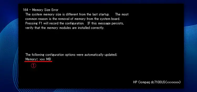 [Fix] 164 Memory Size Error HP | Fixing RAM Allocation Error