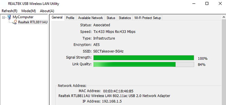 Realtek USB Wireless Lan Utility | WiFi Network Adapter Tool