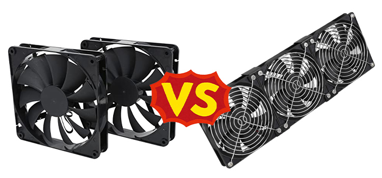 2x140mm Fans vs 3x120mm Fans | Which One to Prefer?