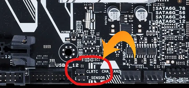 2 Pin Temperature Sensor Motherboard | How to Connect?