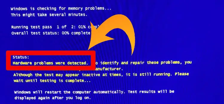 [Fix] Windows Memory Diagnostic Hardware Problems Were Detected (100% Working)