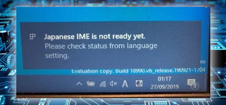 Japanese IME is not Ready Yet