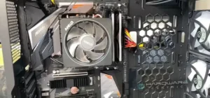 which way should the cpu fan face