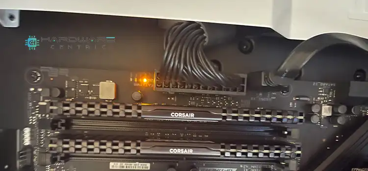 How Do I Fix The Orange Light on My Motherboard?