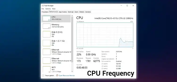 Failed to Get CPU Frequency: 0 Hz